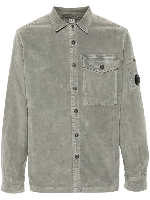 ash grey cotton blend C.P. Company | 17CMSH160A006410O674